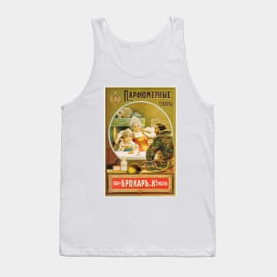 Brocard & Co Perfumery Fragrance Eau De Toilette c1890 Russian Advertisement Tank Top